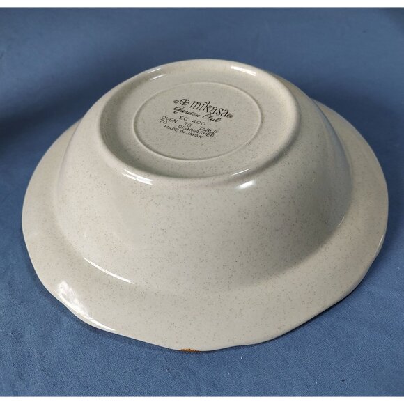 Mikasa Garden Club EC 400 Vintage Dinnerware, Creamer & Sugar set & Serving Bowl - Picture 6 of 6